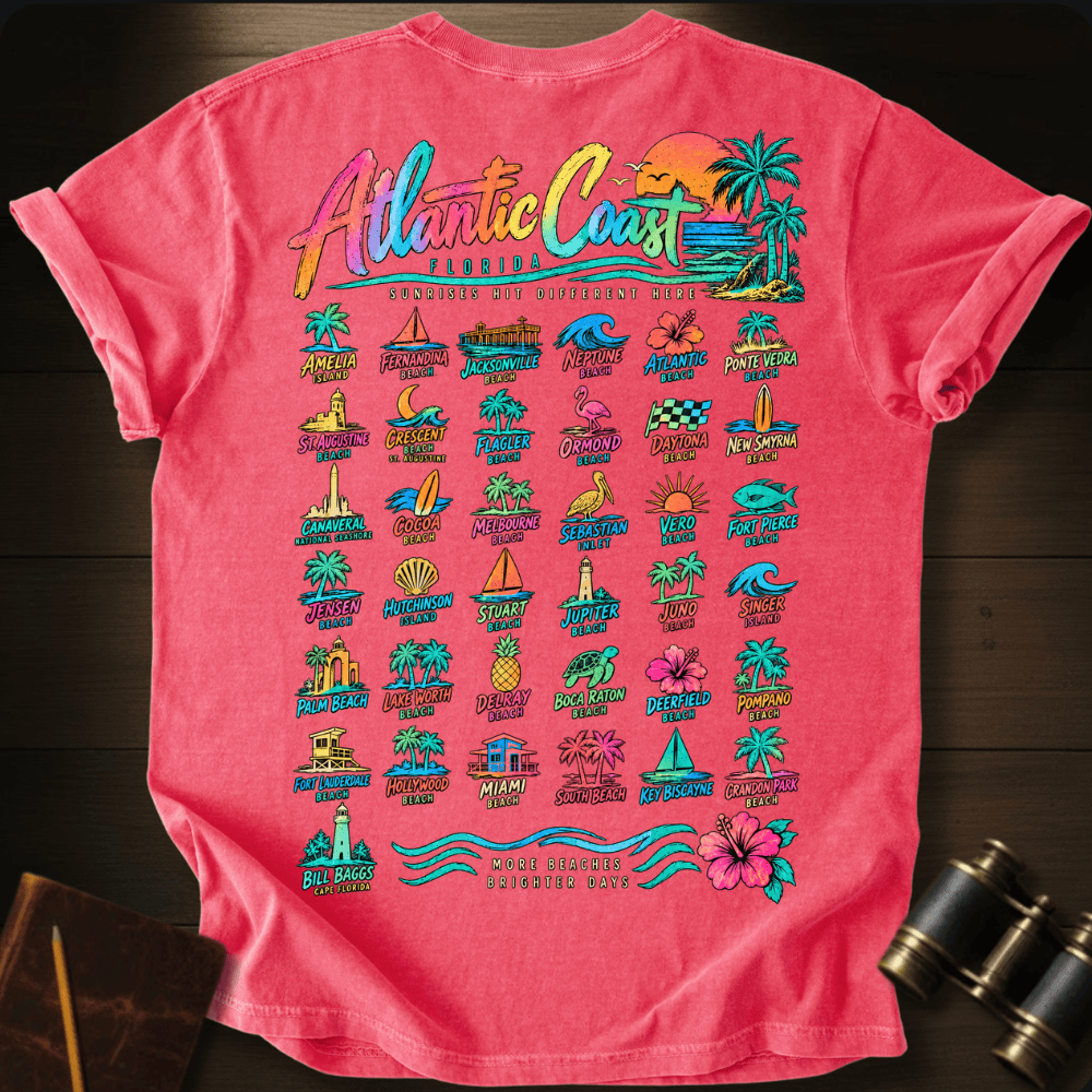 Atlantic Coast Florida T-shirt