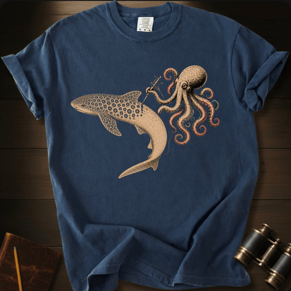 Leopard Shark Tattoo T-shirt