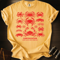 Keep Calm and Crab On crab graphic on a Comfort Colors unisex tee – Full Sail Marine ocean apparel