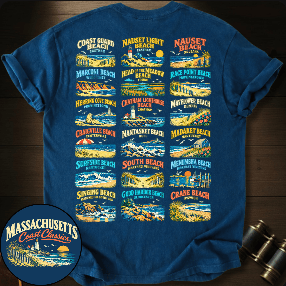 Massachusetts Coast Classics T-shirt