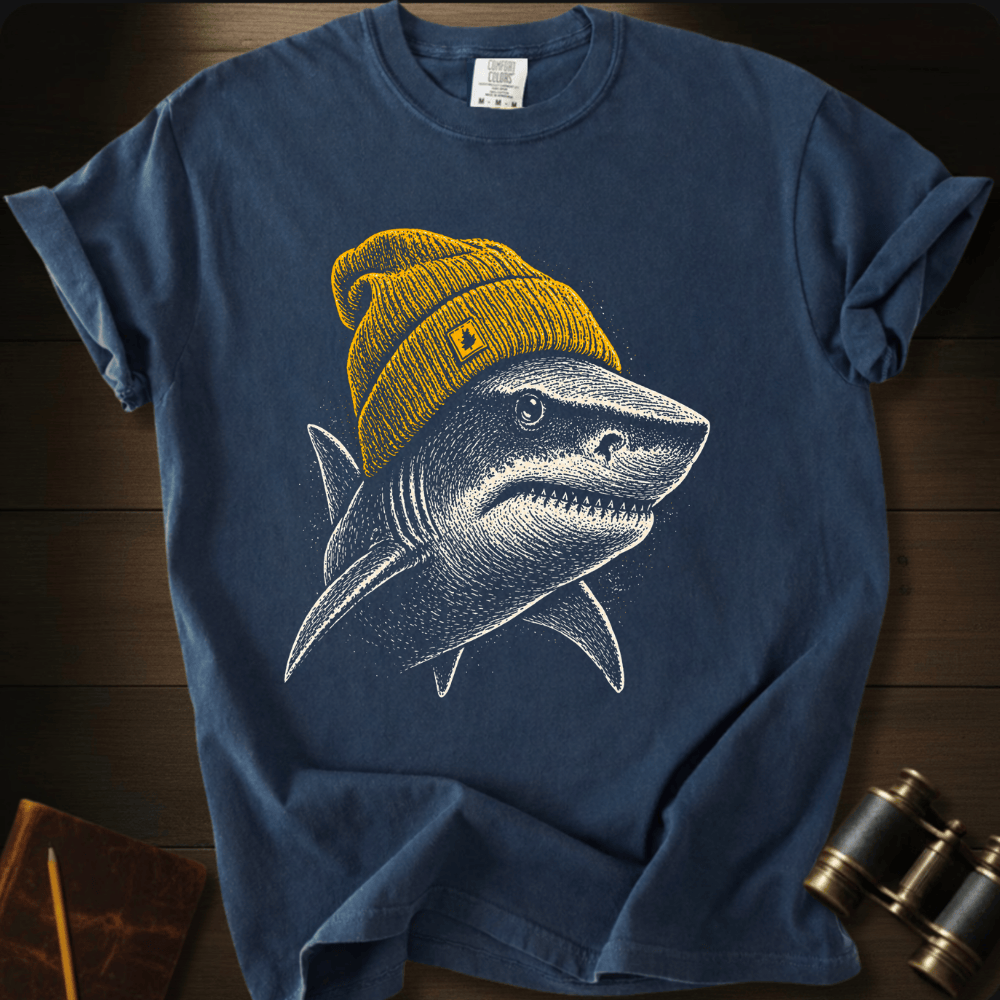 Shark In Winter T-shirt