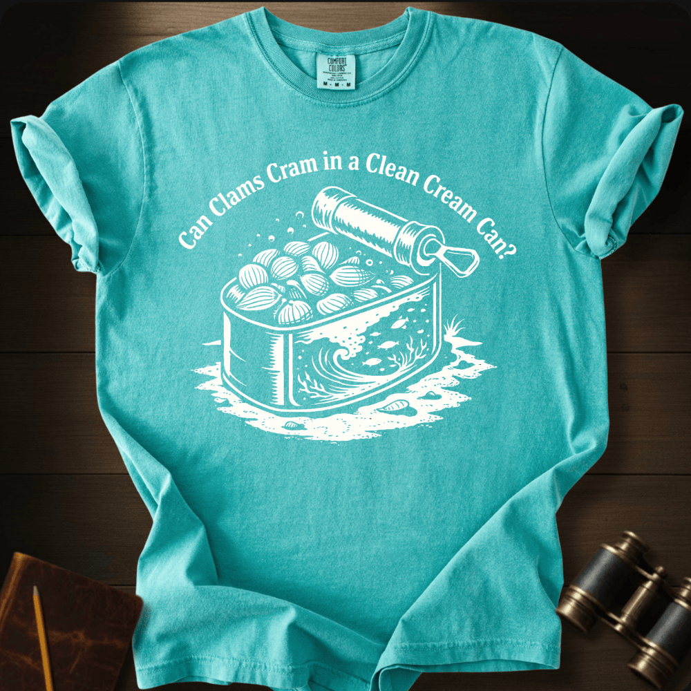 Can Clams Cram T-shirt