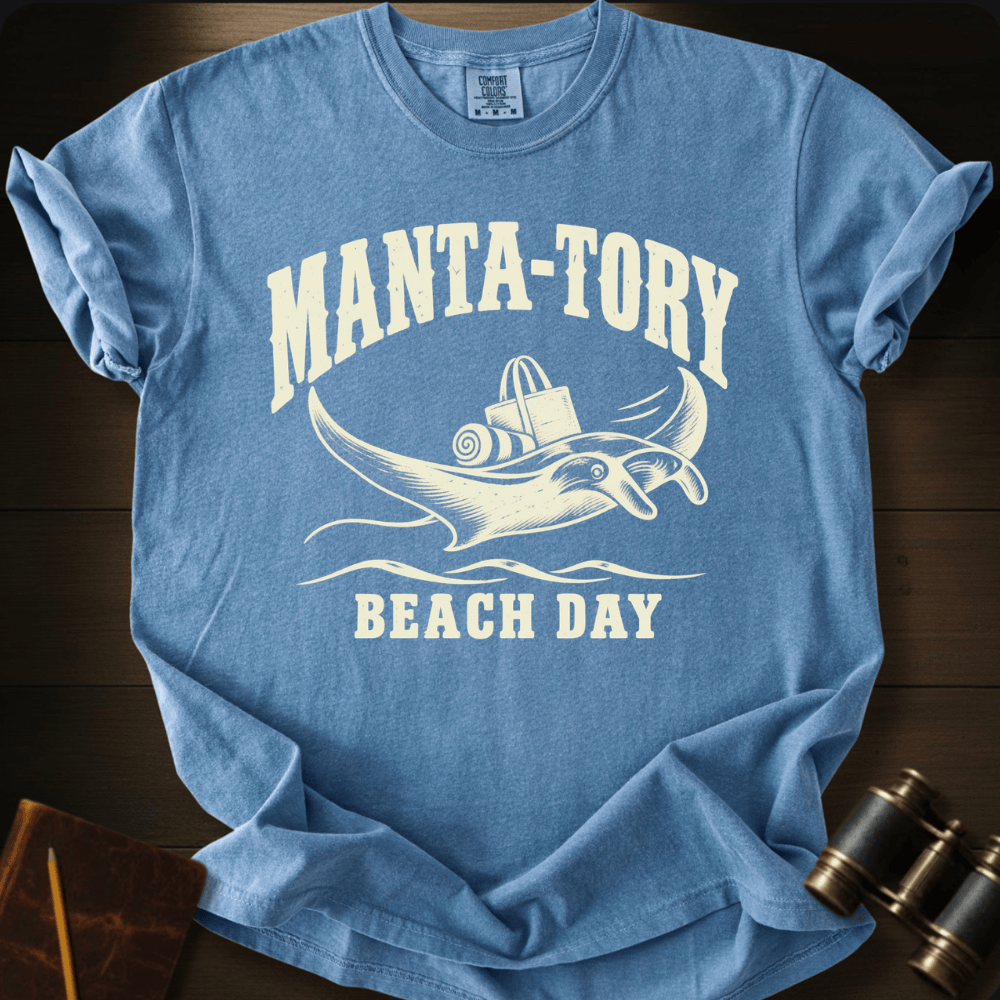 Manta-tory Beach Day - T-shirt