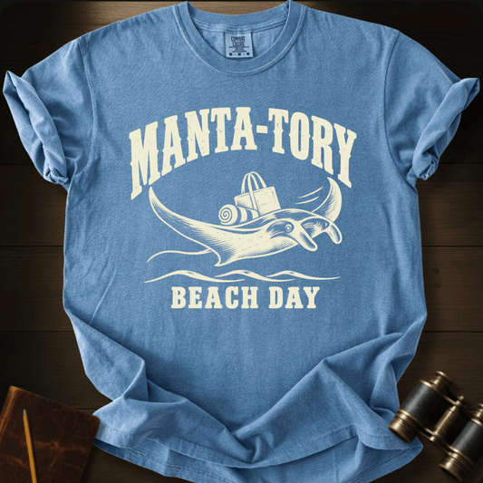 Manta-tory Beach Day - T-shirt