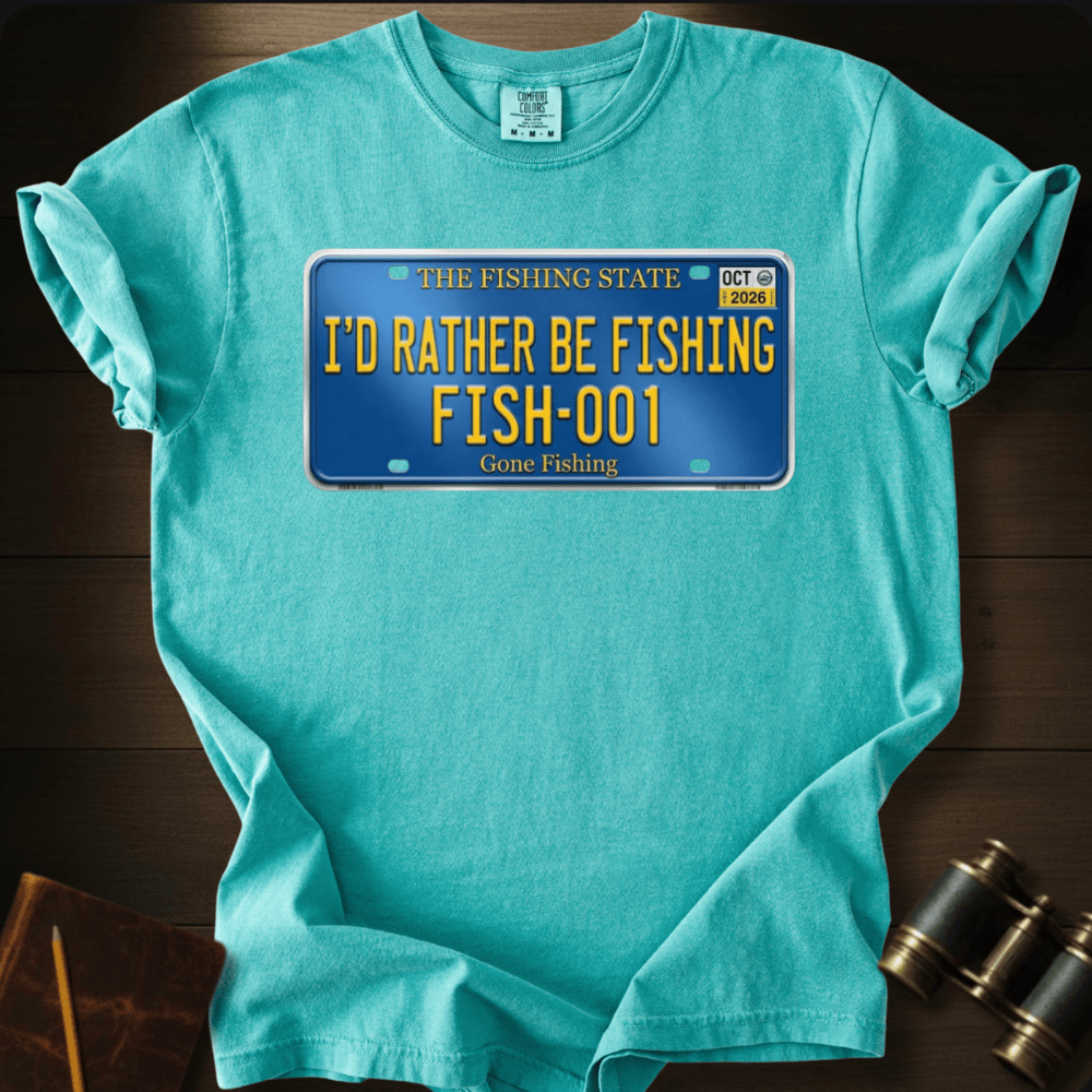 I´D Rather Be Fishing T-shirt