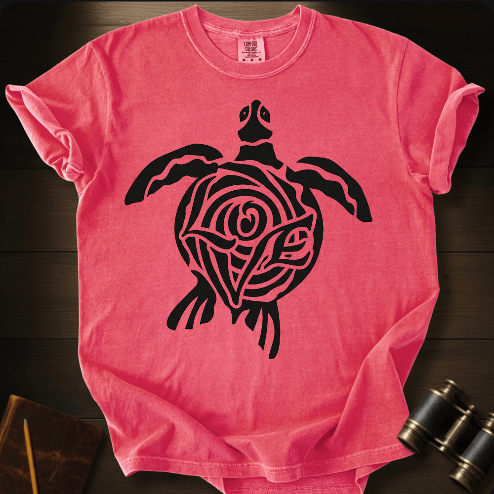 LoveGlyph ocean graphic on a Comfort Colors unisex tee – Full Sail Marine nautical apparel