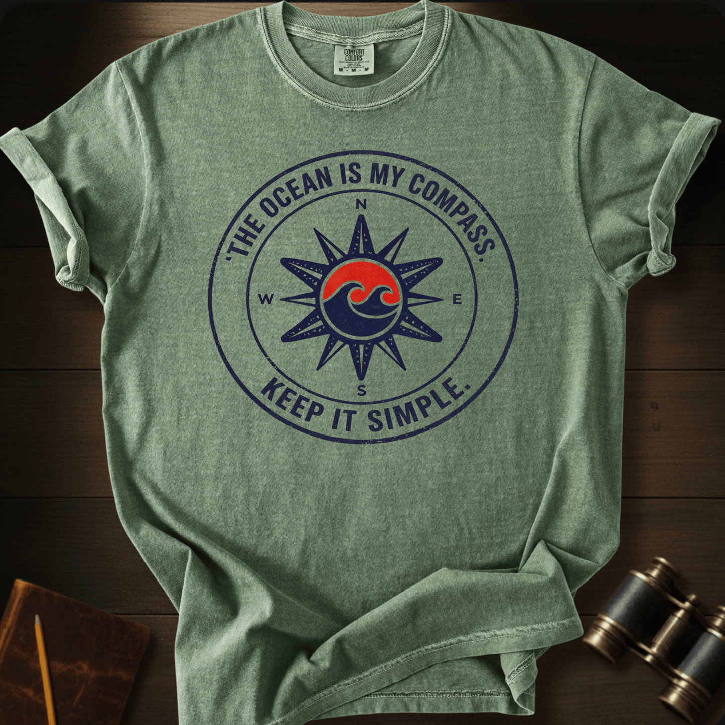 The Ocean Is My Compass T-shirt