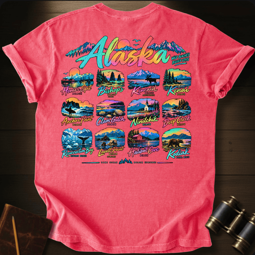 Alaska Beaches T-shirt