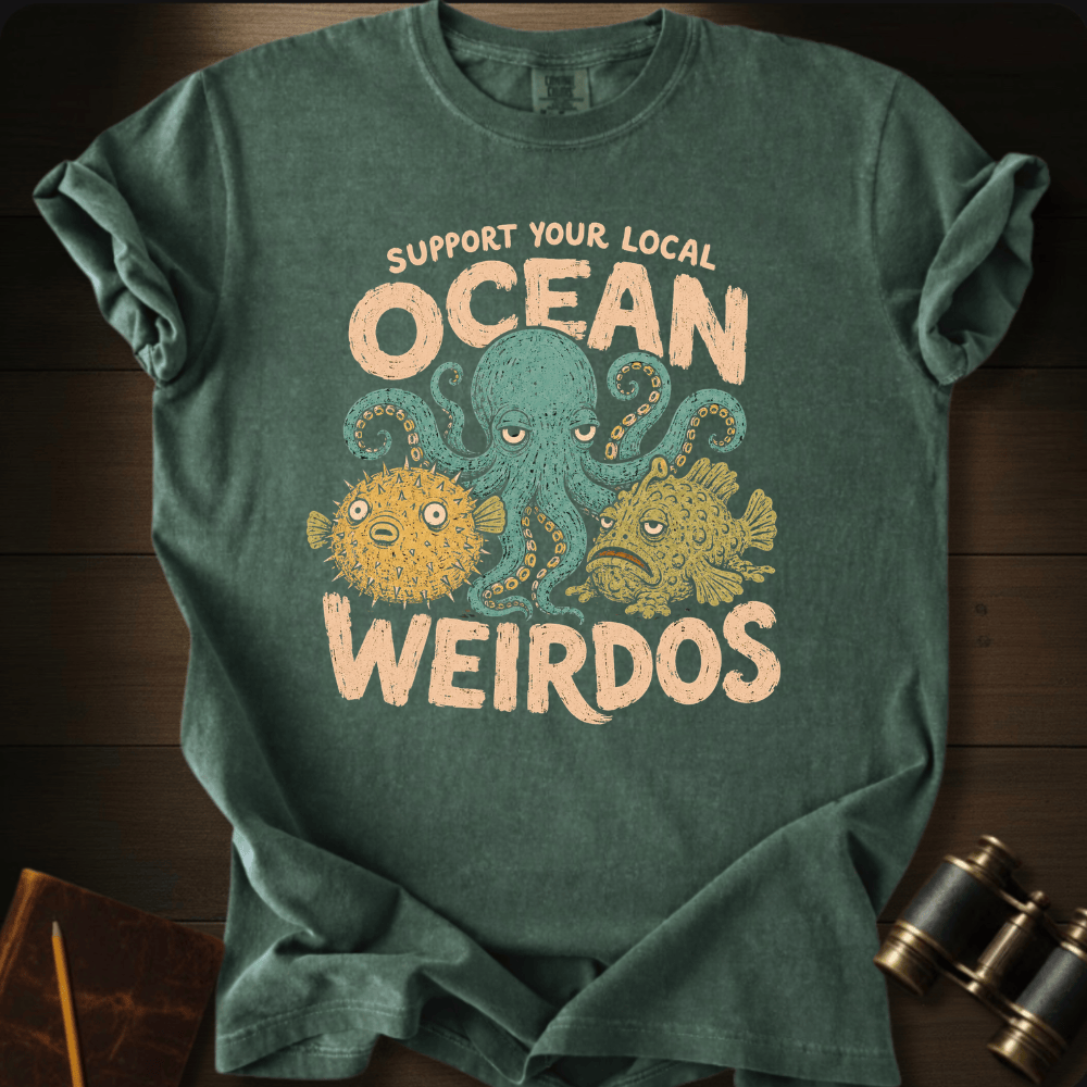 Support Sea Weirdos- T-shirt