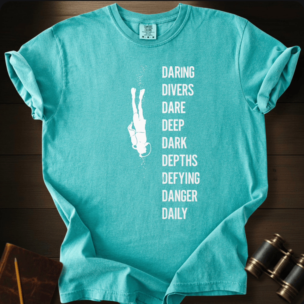 Divers. Dark. Danger. T-shirt