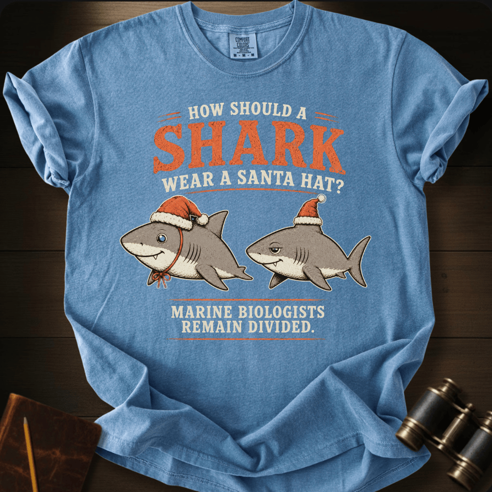 Santa Shark T-shirt