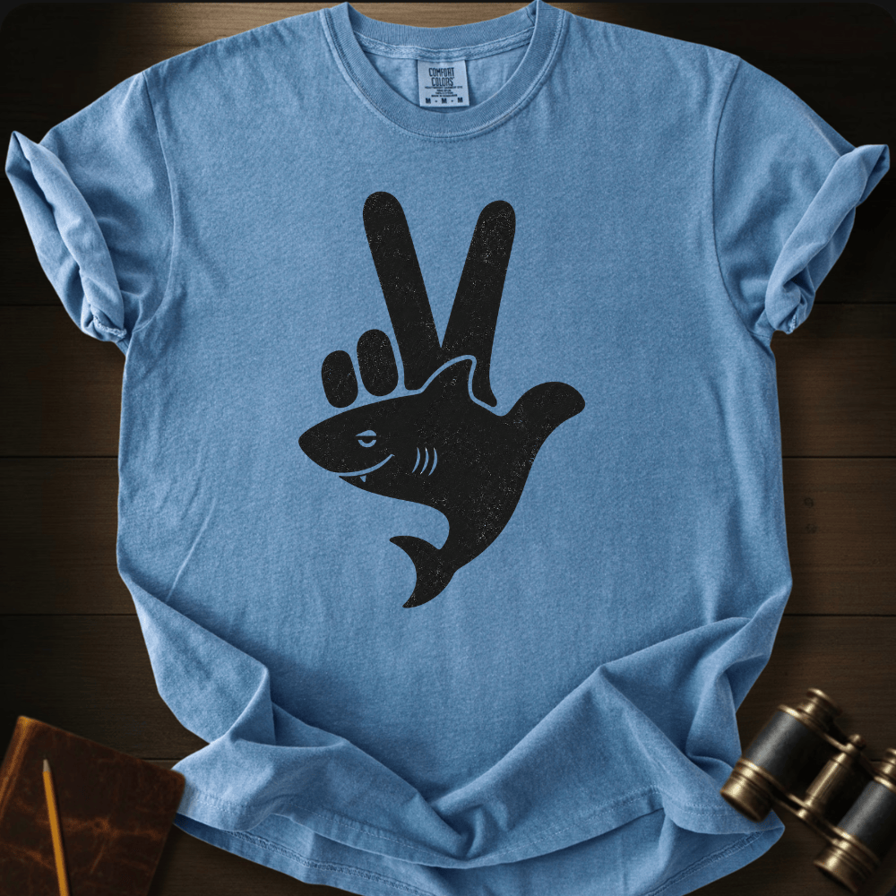 Peace Love and Sharks T-shirt