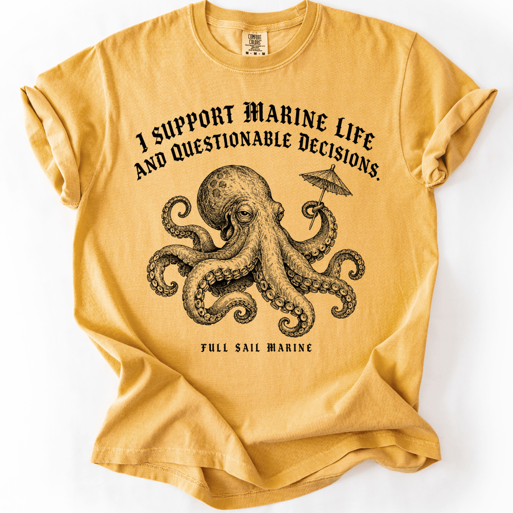 I Support Marine Life T-shirt