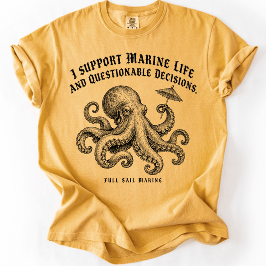 I Support Marine Life T-shirt