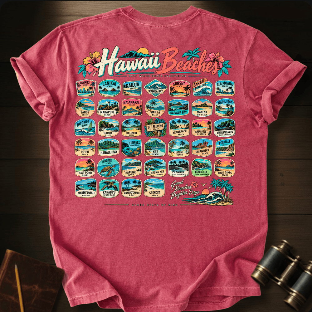 Hawaii Beaches 2 T-shirt