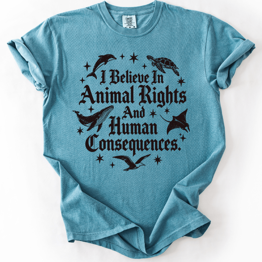 I Believe In Animal Rights T-shirt