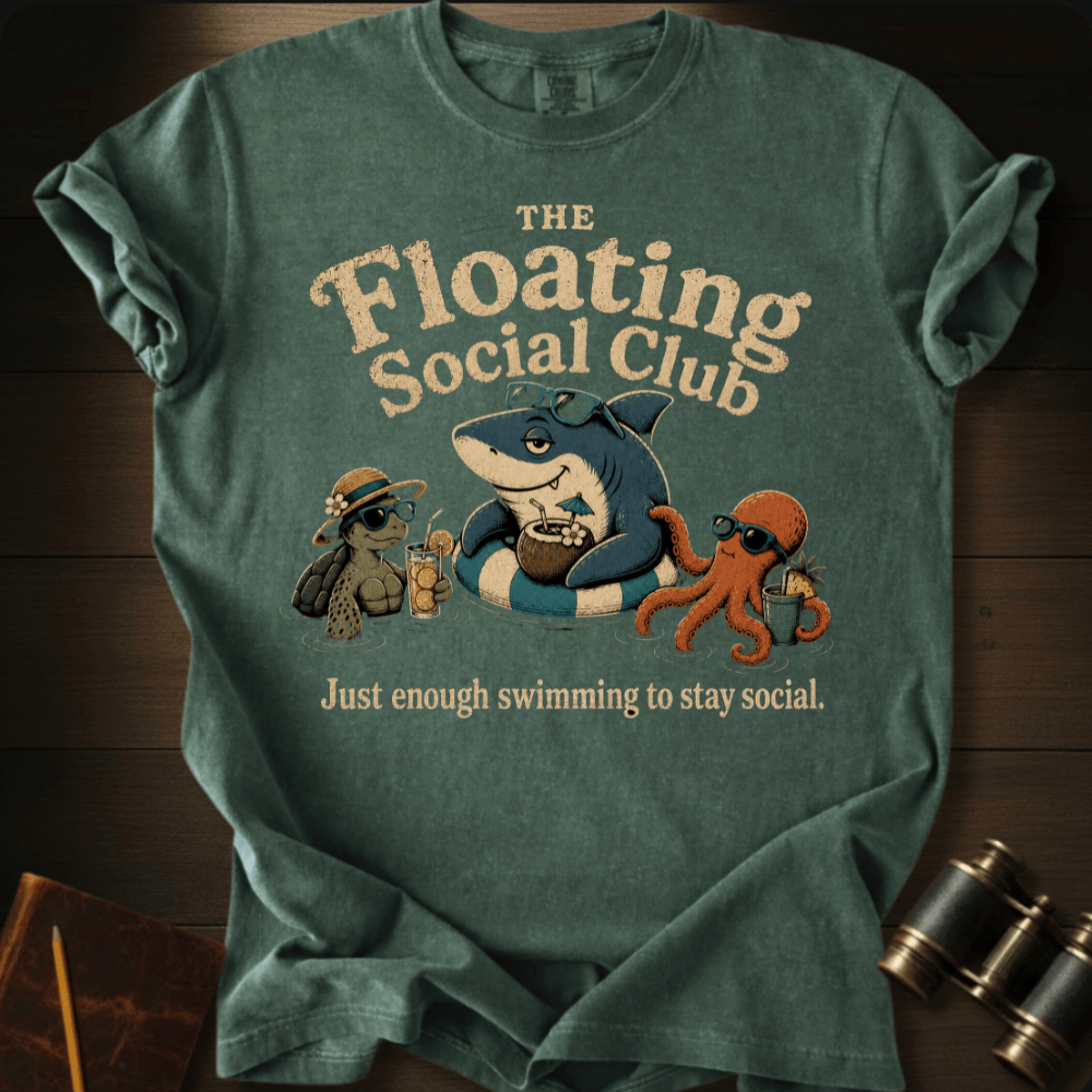 The Floating Social Club  T-shirt