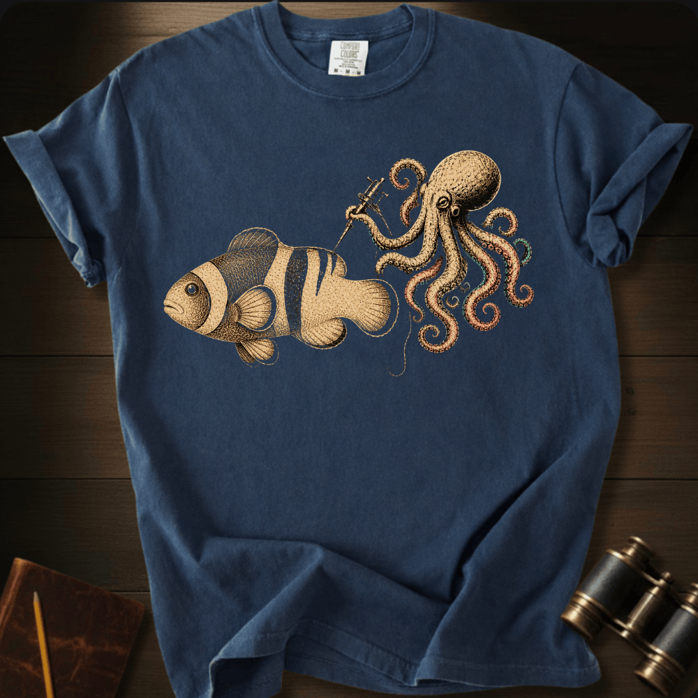 Clownfish Tattoo T-shirt