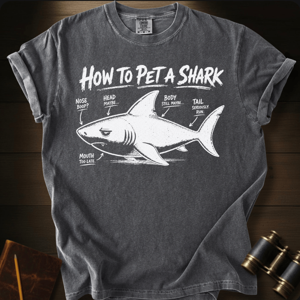 Pet A Shark T-shirt