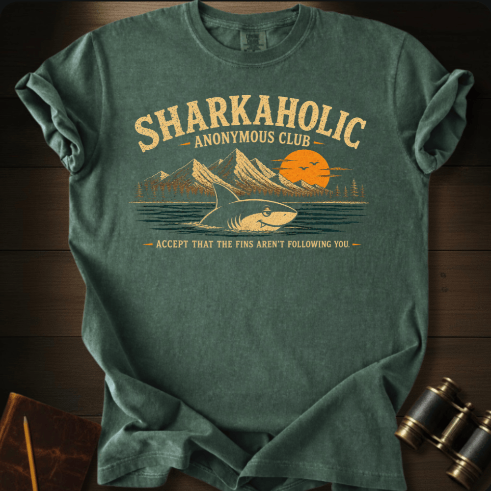 Sharkaholic Anonymous Club T-shirt