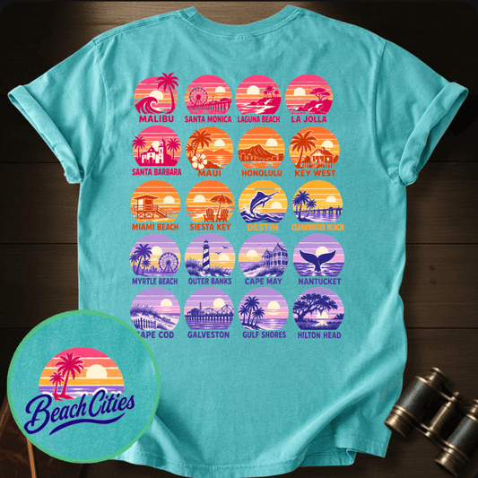 Beach Cities of America T-shirt