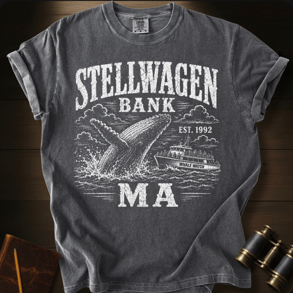 Stellwagen Bank MA - T-shirt