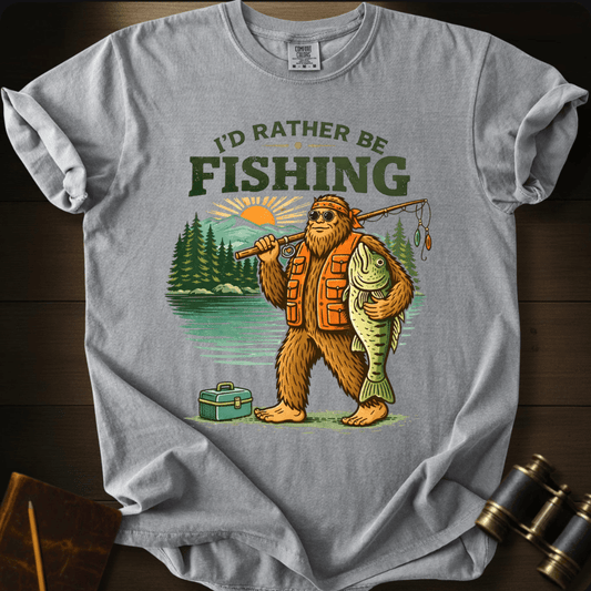 I´D Rather Be Fishing T-shirt
