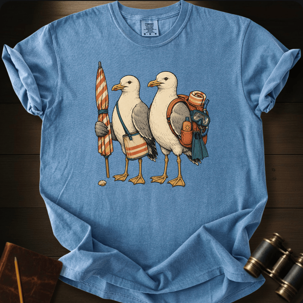 Herring Gulls Relax - T-shirt