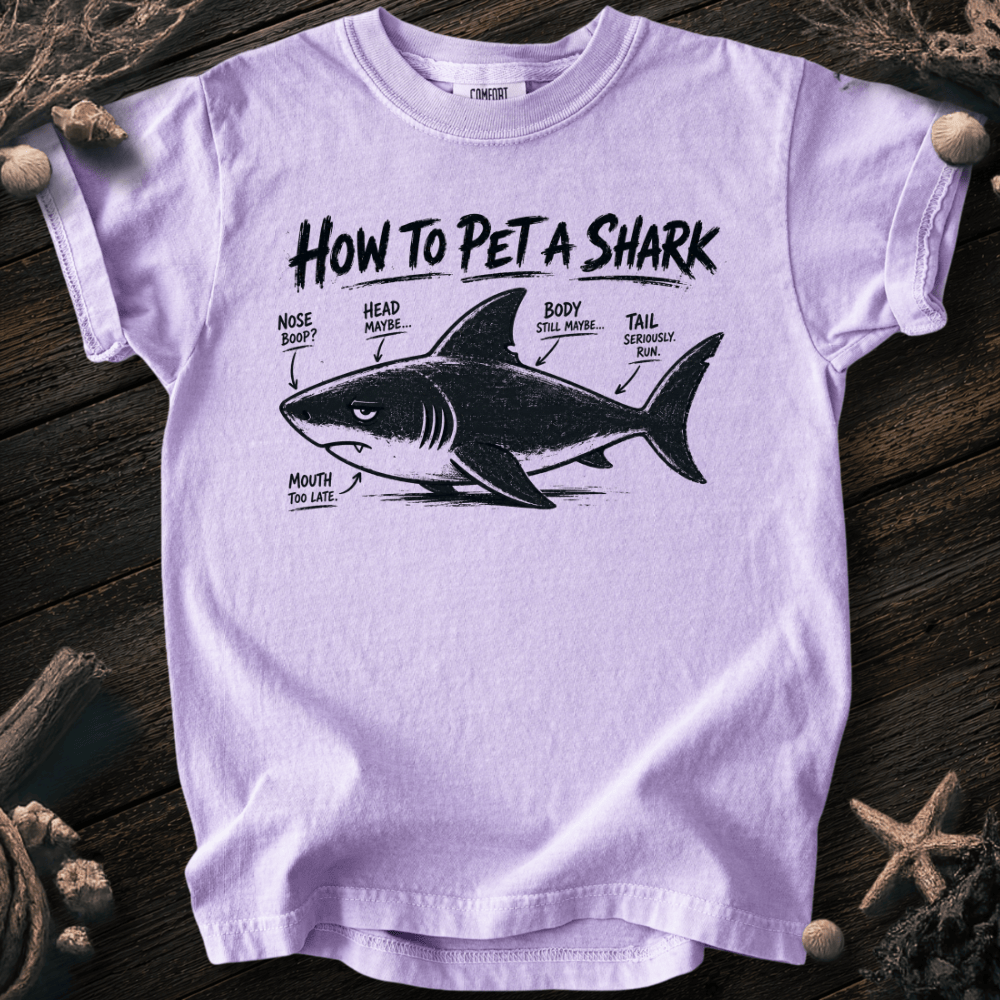 How To Pet a Shark  Youth Tee