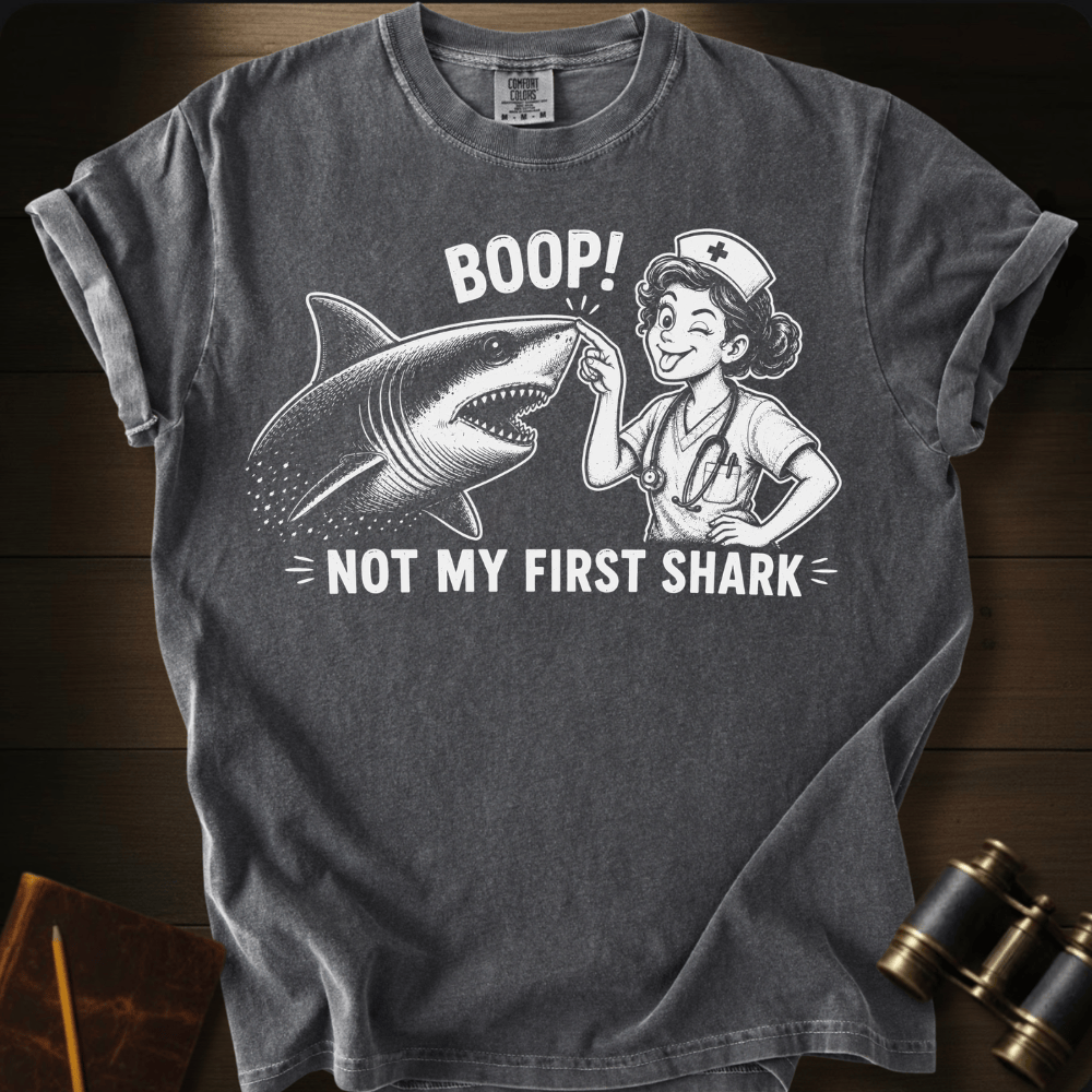 Not My First Shark T-shirt