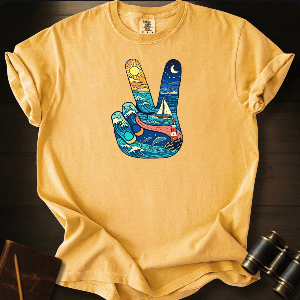 Peace Above the Ocean T-shirt