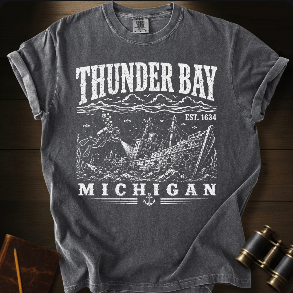 Thunder Bay Michigan - T-shirt