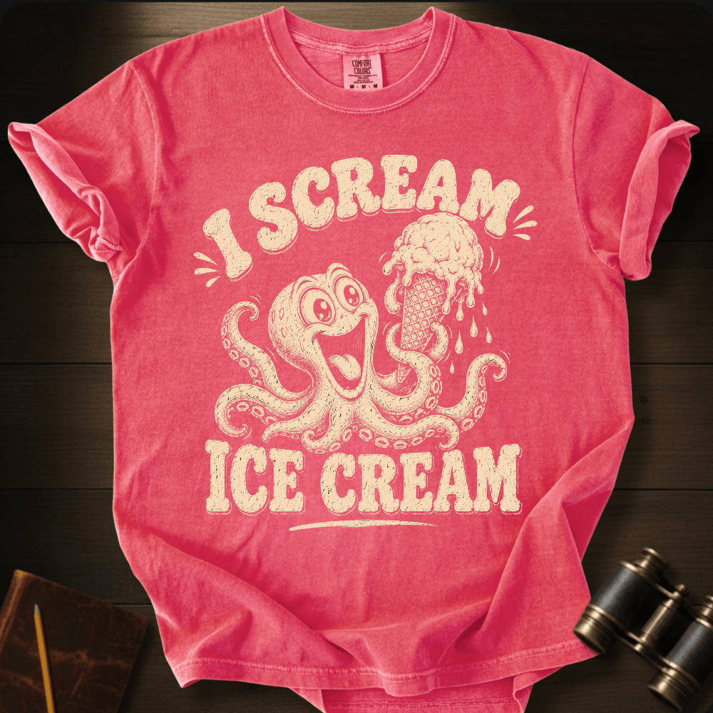 I Scream Ice-Cream T-shirt