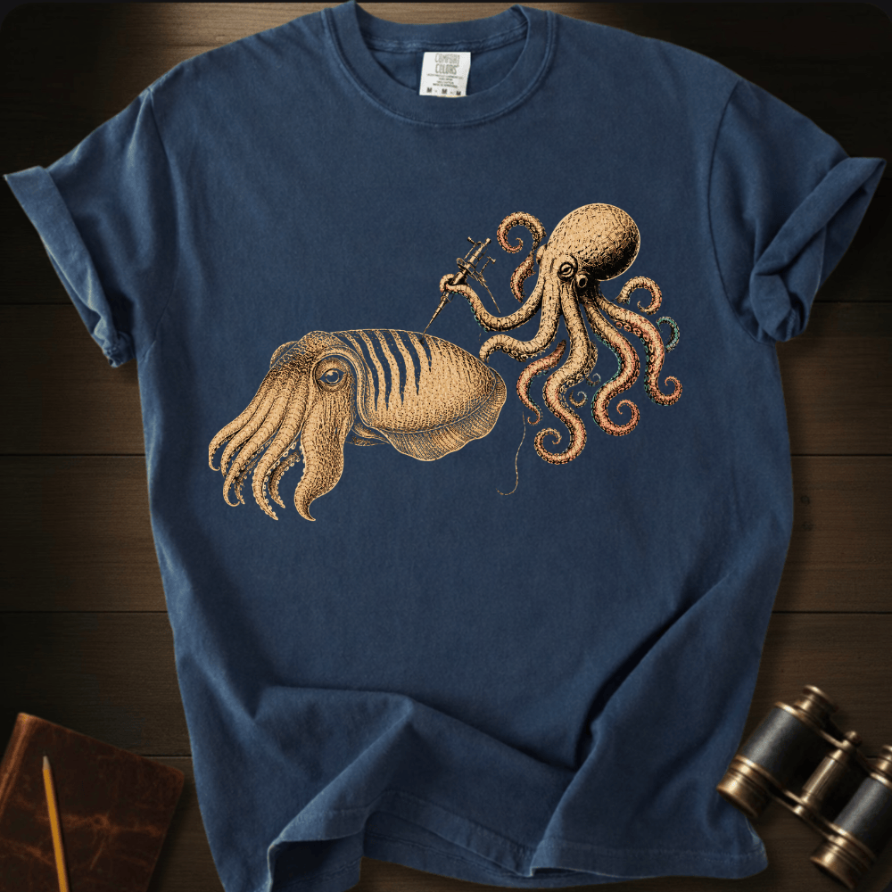 Cuttlefish Tattoo T-shirt