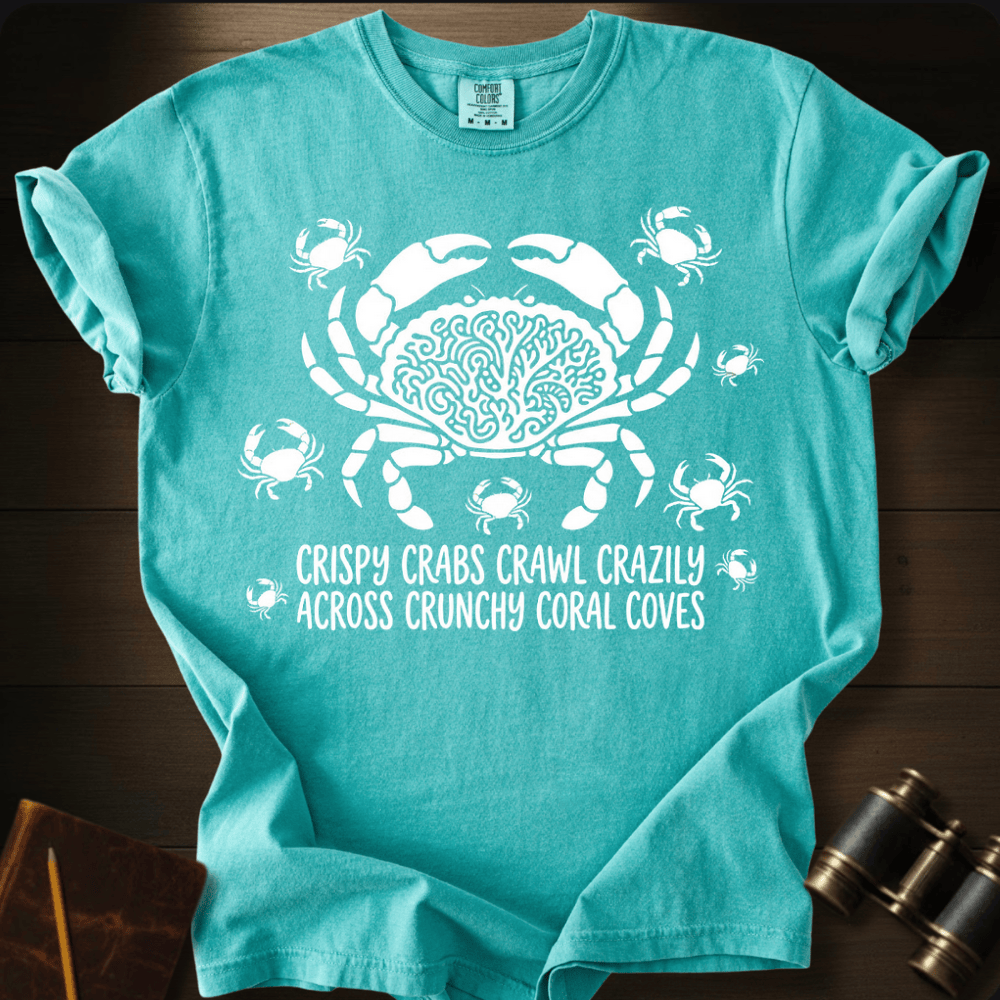 Crabs Crawl Crazily T-shirt