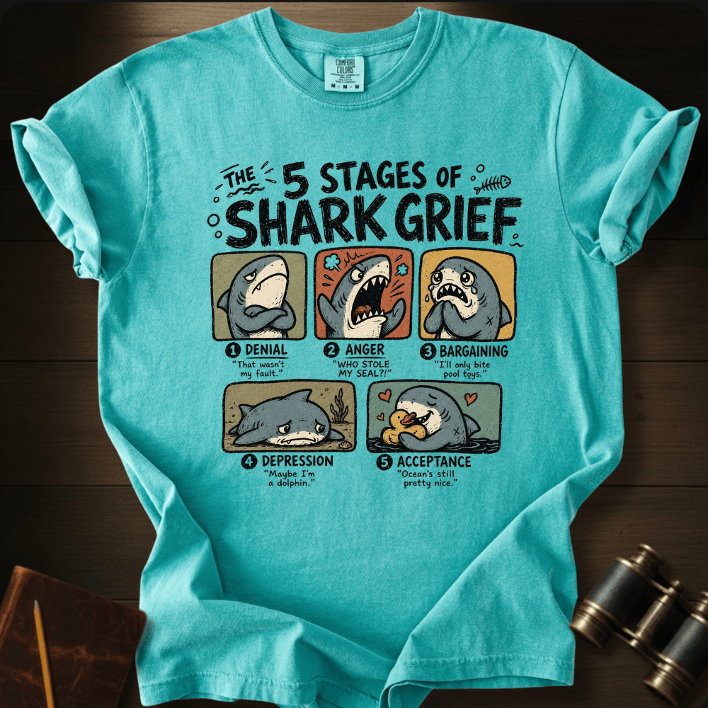 5 Stages of Grief T-shirt