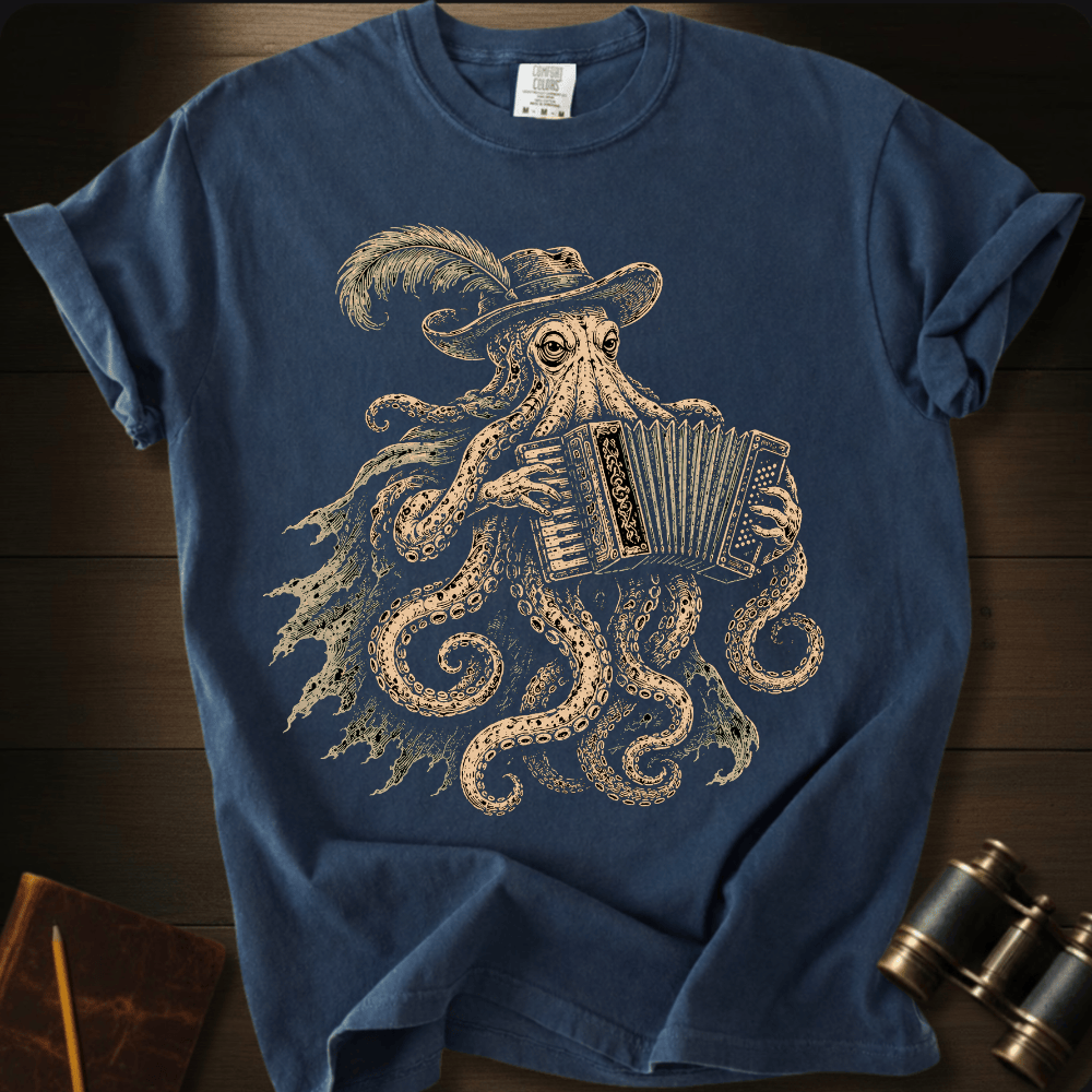 Acordeon Player T-shirt