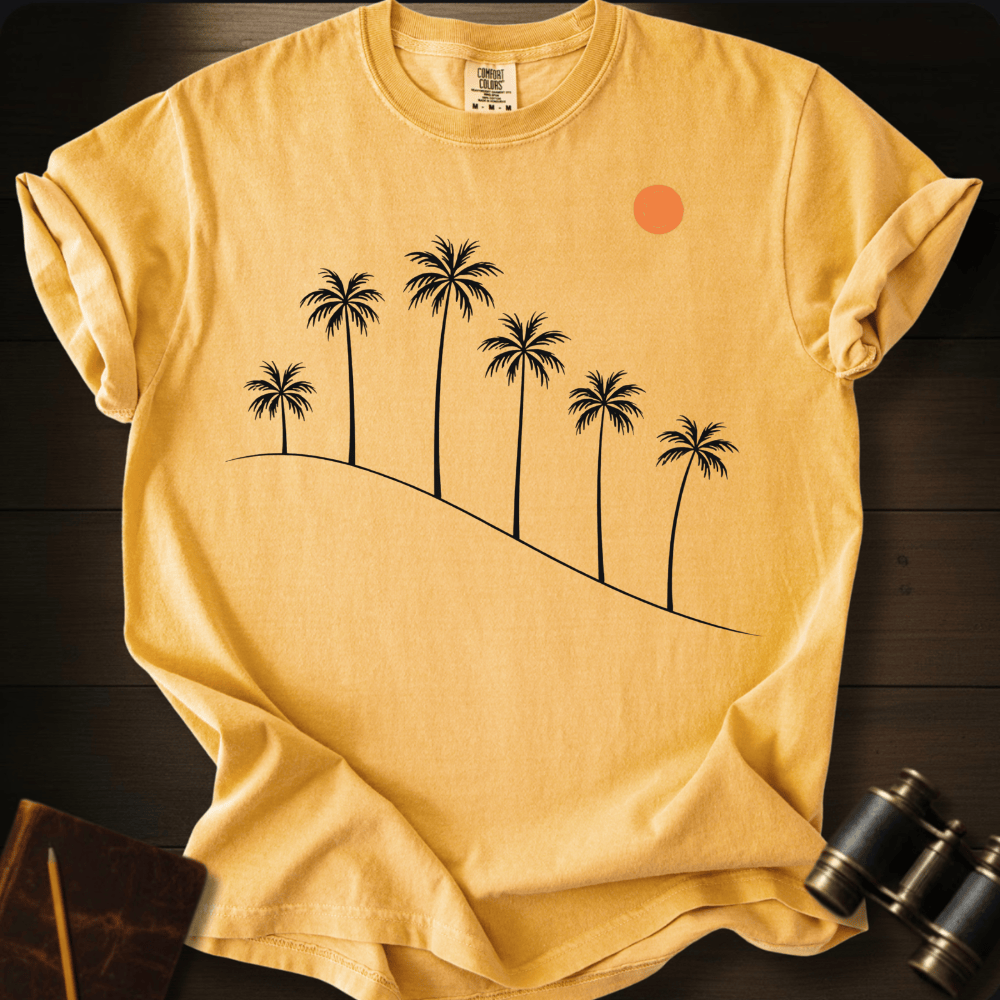 Sunrise Palm Trees T-shirt