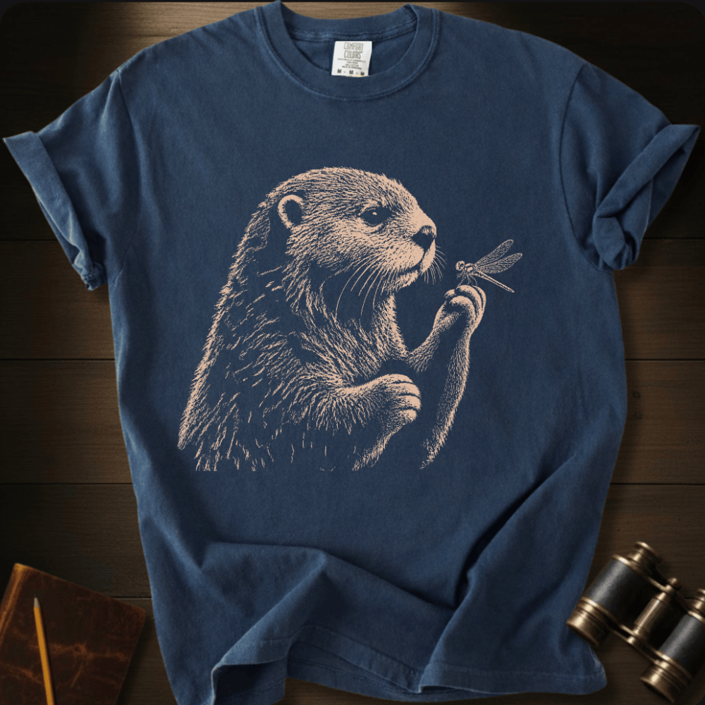 Otter Dragonfly - T-shirt