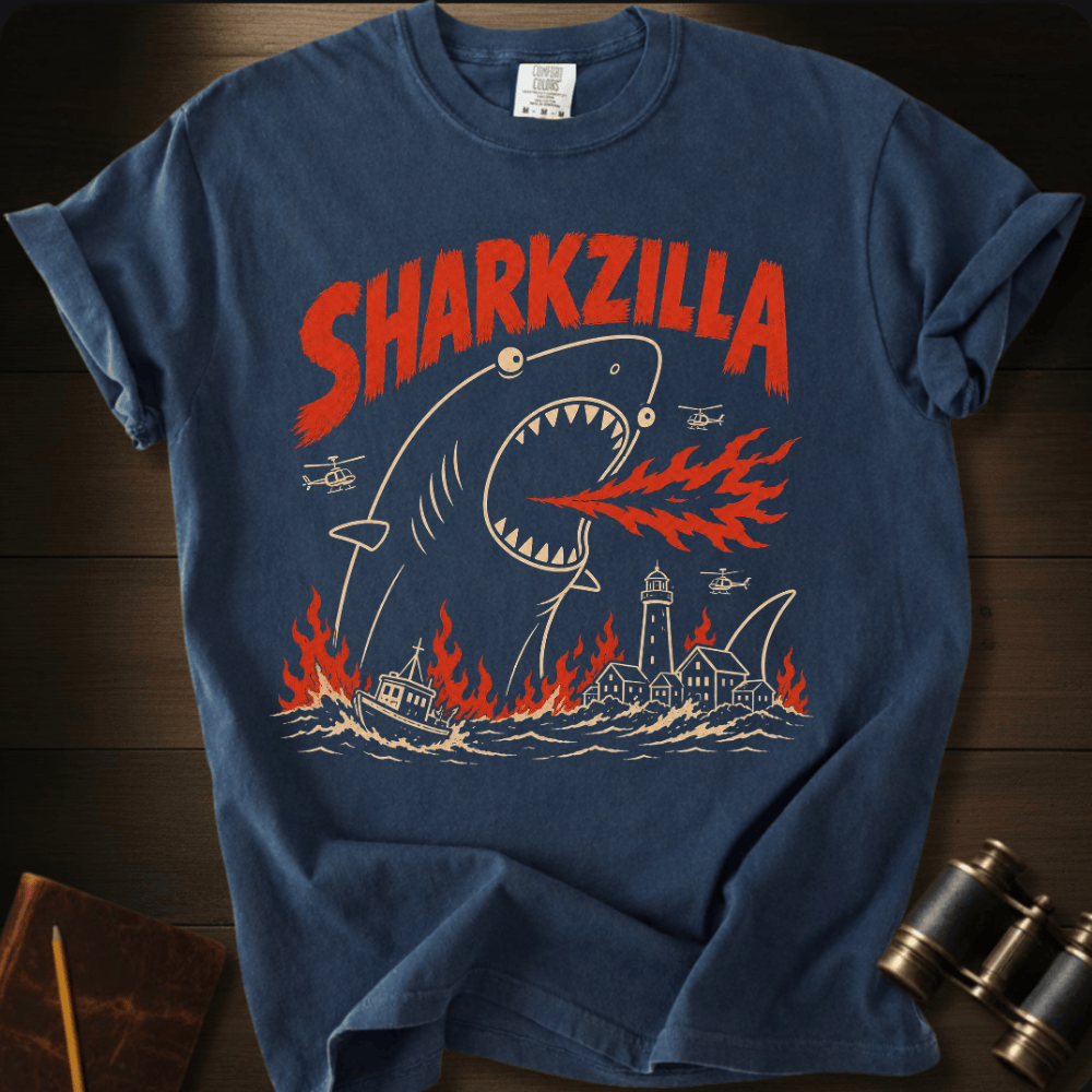 Sharkzilla - T-shirt