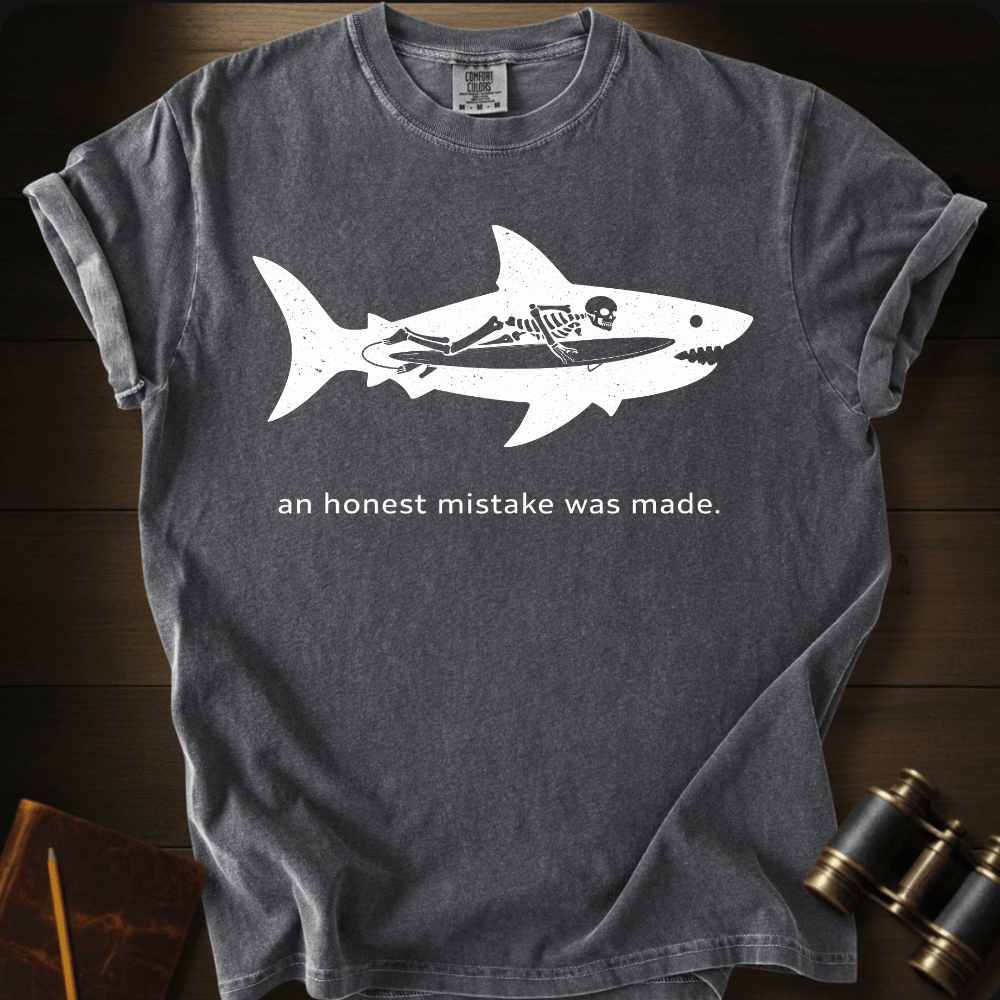 An Honest Mistake Surfing T-shirt