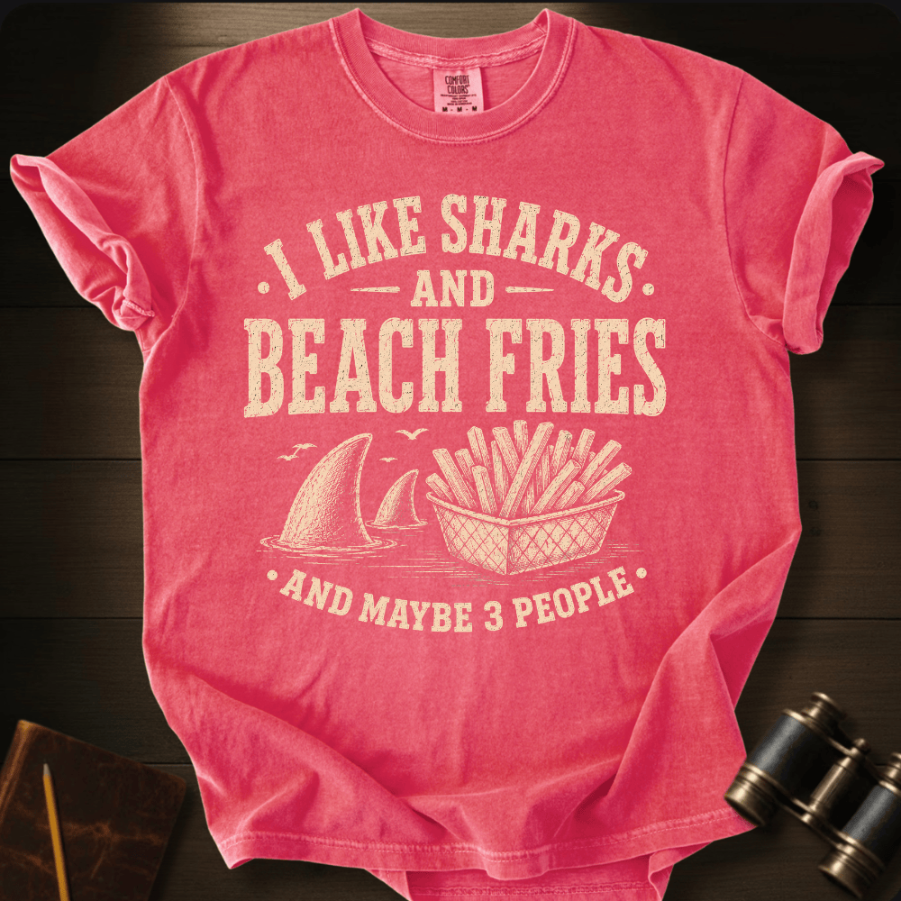 I Like Sharks and Fries T-shirt