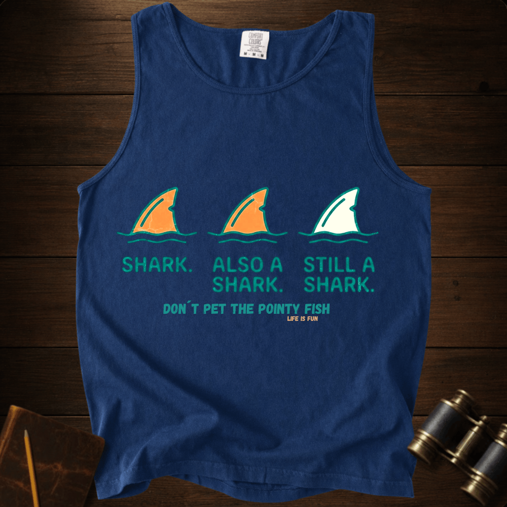 Don´t  Pet the Pointy Fish Tank Top
