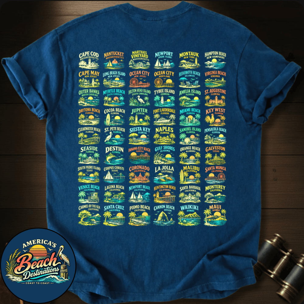 America´s Beach Destinations T-shirt
