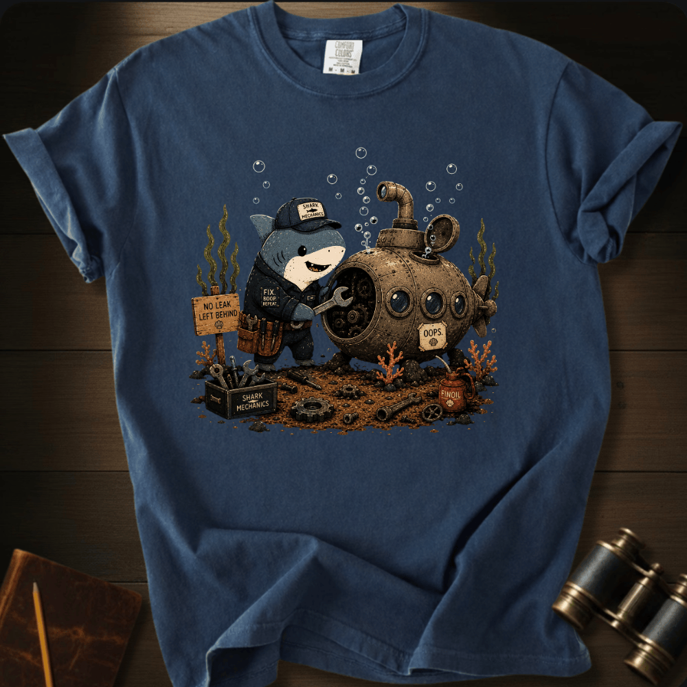 Captain Boop Mechanic T-shirt