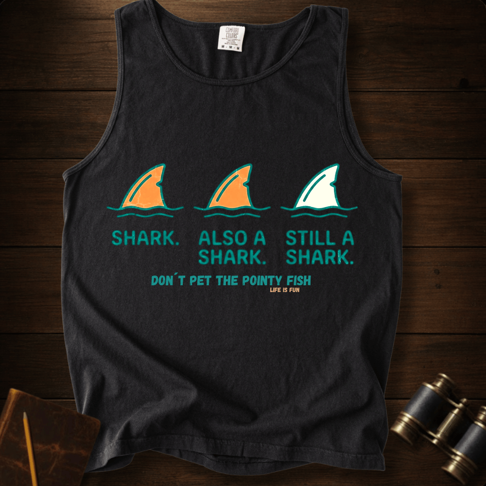 Don´t  Pet the Pointy Fish Tank Top