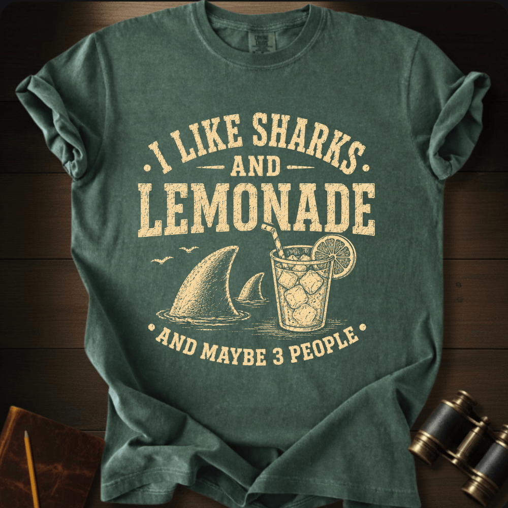 I like Shark and Lemonade T-shirt