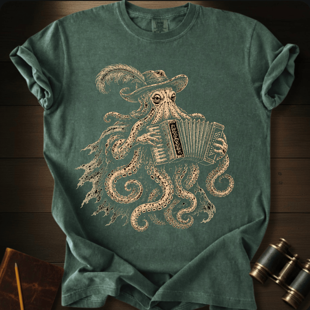 Acordeon Player T-shirt