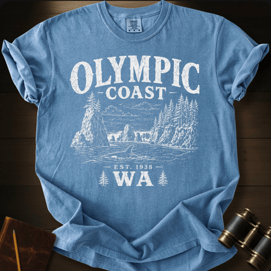 Olympic Coast WA - T-shirt