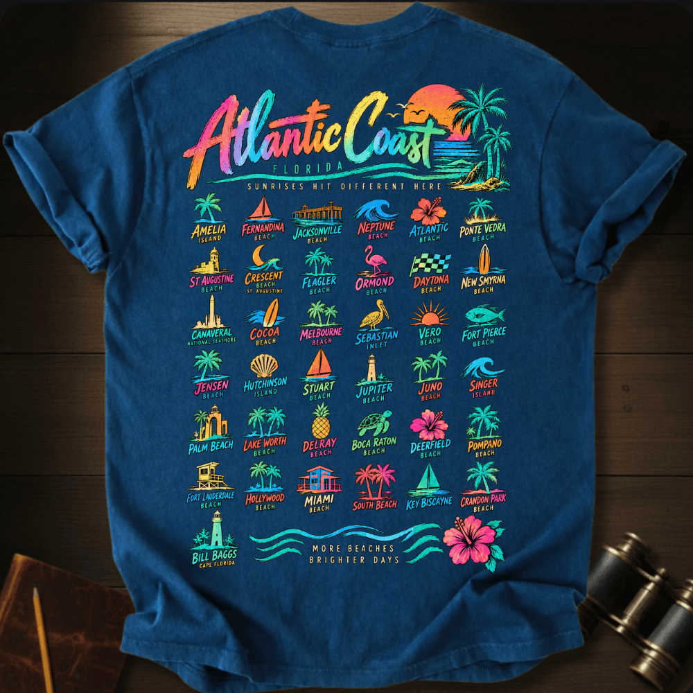 Atlantic Coast Florida T-shirt
